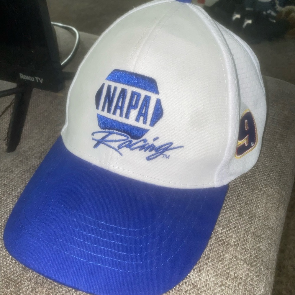 Chase Elliott NAPA Racing Blue and white  Adjustable Hat Cap